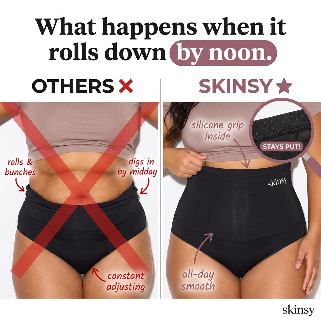 Why regular underwear makes it worse: it cuts in where the softest part is