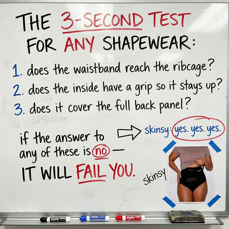Try the 3-Second Test on the Shapewear You Own Now